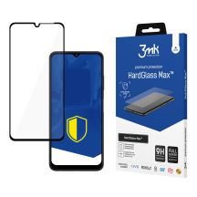 Reinforced Full Coverage Tempered Glass 3mk HardGlass Max Black for Samsung Galaxy A22 5G