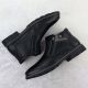 10. Men’s Black Warm-Lined Zip-Up Ankle Boots VanHorn AN71309