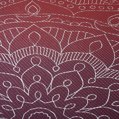 13. GAIAM Metallic Sun yoga mat 6mm 63417