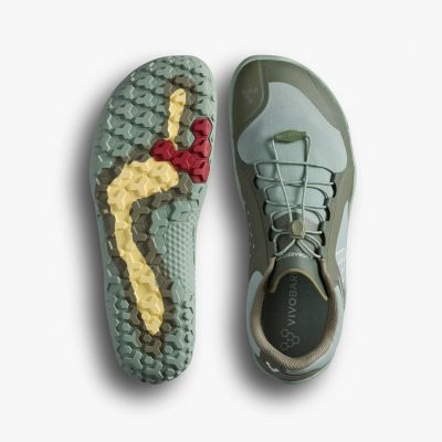 4. Vivobarefoot PRIMUS TRAIL III ALL WEATHER FG WOMENS MOSS shoes (209305-11)