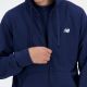 8. New Balance Stacked Logo Hoodie Fren Nny M MJ41501NNY