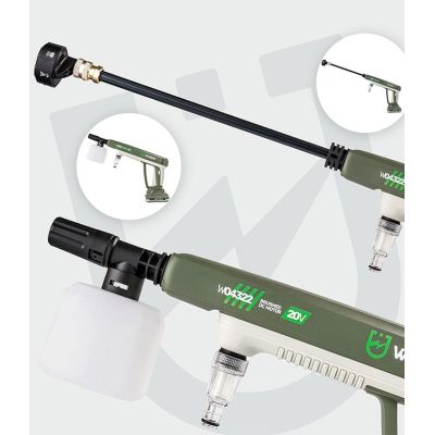 4. Cordless pressure washer 300 l/h 20 V W04322 WUBER