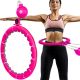 25. HULA HOP WITH MASSAGER, WEIGHTS AND COUNTER FUCHSIA ENERO FIT