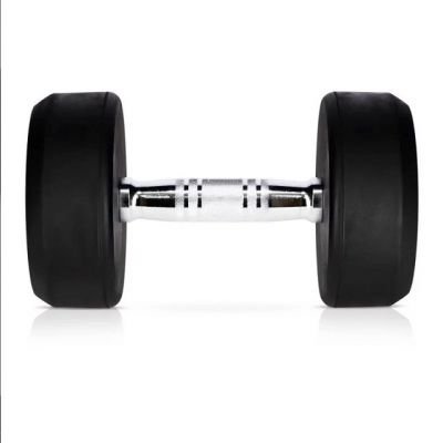 3. Rubber-coated dumbbell 16kg HMS HG PRO 16