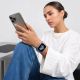 4. Tech-Protect NylonLoop Band for Apple Watch 40 / 41 / 42 mm – Light Blue
