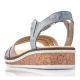 8. Comfortable Rieker W RKR664 sandals