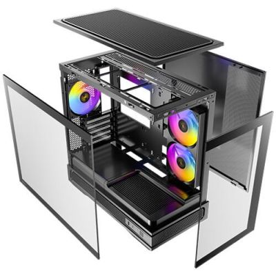 8. Antec C2M ARGB Midi Tower Black