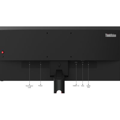 10. Lenovo ThinkVision S24i30 23.8"FHD IPS 100Hz 250 nits AG VGA HDMI Raven Black