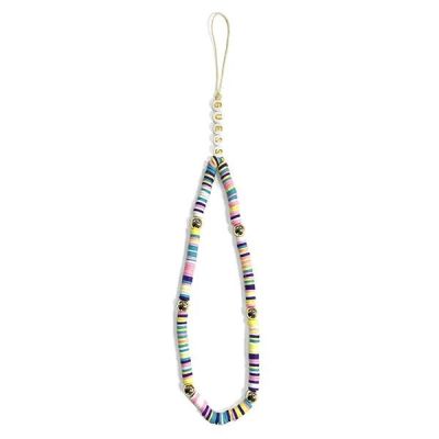 2. Guess pendant GUSTPEAM Phone Strap multicolor/multicolor Heishi Beads
