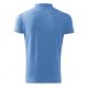 2. Malfini Cotton M MLI-21215 blue polo shirt
