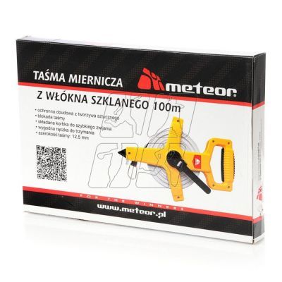 4. Measuring tape with handle Meteor 100m 38303