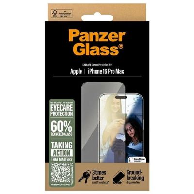 4. PanzerGlass EyeCare Screen Protector iPhone 16 Pro Max 6.9" Ultra-Wide Fit 2868