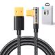 11. Joyroom Gaming Cable S-UC027A6 USB-C (angled) / USB-A (straight) 3A 1.2 m - black