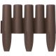 25. GARDEN PALISADE LAWN EDGE 270CM IPAL 5 BROWN