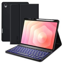 Tech-Protect SC Pen Case + Bluetooth Keyboard for Samsung Galaxy Tab S12+ 12.4" X840 / X846B - Black