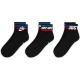 3. Nike Everyday Essential 3Pack DX5080 010 socks