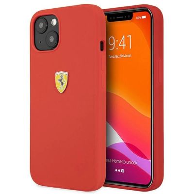 Ferrari FESSIHCP13SRE iPhone 13 mini 5.4" red/red hardcase Silicone