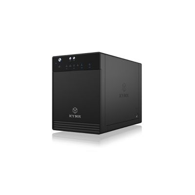 2. ICY BOX IB-3740-C31 HDD/SSD Enclosure Black 2.5/3.5"