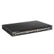 D-Link DGS-1520-52MP Managed L3 Gigabit Ethernet (10/100/1000) PoE Support 1U Black