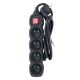 4. ESPERANZA POWER STRIP 4-SOCKET SWITCH 1.5M BLACK ELK212K