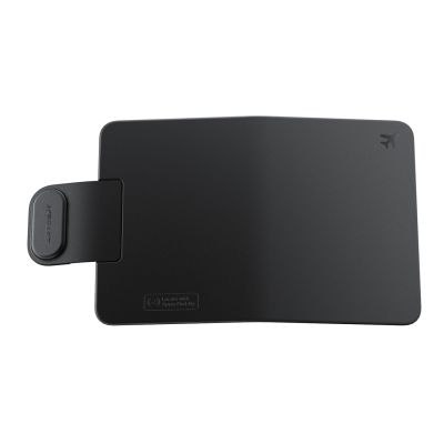 5. Acefast S6 Bluetooth Passport Case-Compatible with Apple Find My - Black