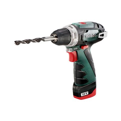 Metabo POWERMAXX BS BASIC 1400 RPM Central Locking 800 g Black, Red
