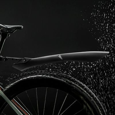 5. Rockbros FK-870 bicycle fenders with quick-release system, adjustable - black