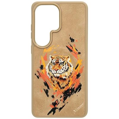 Nimmy Tiger MagSafe Case for Samsung Galaxy S26 Ultra - Brown