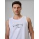 4. Men's regular sleeveless T-shirt with print 4F 4FRSS26TSLEM331-10S