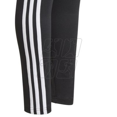 4. Leggings adidas D2M 3 Stripes Tight Jr GN1453