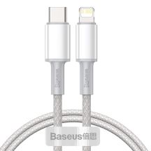 BASEUS USB-C to Lightning Cable 20W, 5A, 1m (White)
