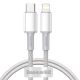 BASEUS USB-C to Lightning Cable 20W, 5A, 1m (White)