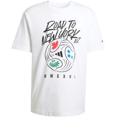 2. Men's adidas FIFA World Cup 26™ Road to NYNJ Graphic T-Shirt White KB2535