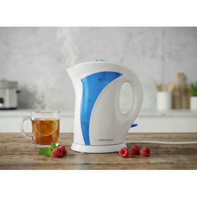 8. Esperanza Iguazu EKK018B electric kettle (2200W 1.8l; blue)