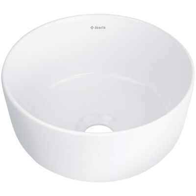 Deante JASMIN CDJ_6U2S White Countertop Ceramic Washbasin