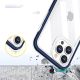 6. Clear 3in1 Case for iPhone 13 Pro Max Frame Cover Gel Blue