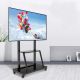 15. TECHLY MOBILE TV STAND LED/LCD/PDP 55-100 INCHES 150KG WITH SHELF ICA-TR30