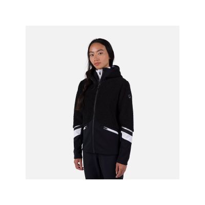 2. Rossignol W Wispile Fleece Fzh Sweatshirt Black