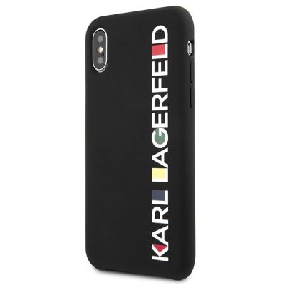 2. Karl Lagerfeld Glossy Bauhaus iPhone X/XS Case - Black