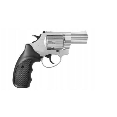 3. ZORAKI R1-K6L BAS blank alarm and signal revolver, 2.5" barrel, cal. .22 Long Blank, flash chrome (R1256MNP-BAS)