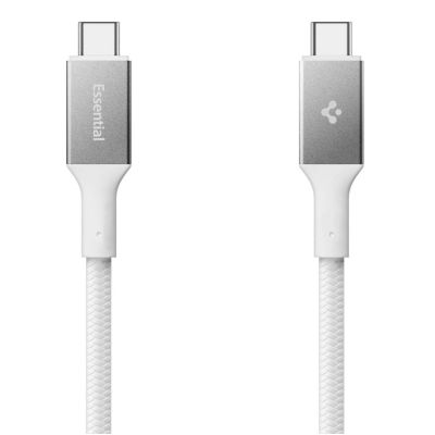 2. Spigen Essential EB24015CC USB-C / USB-C 240W Cable 150cm - White