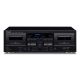 TEAC W-1200 2-Disc Cassette Recorder Black