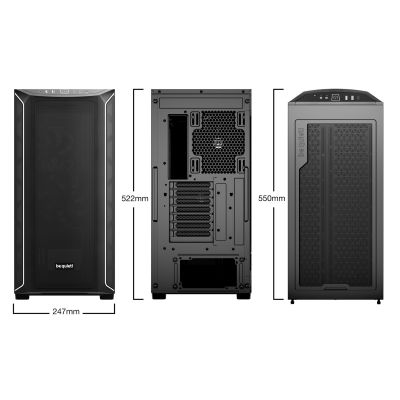 2. BE QUIET HOUSING! SHADOW BASE 800 DX BLACK