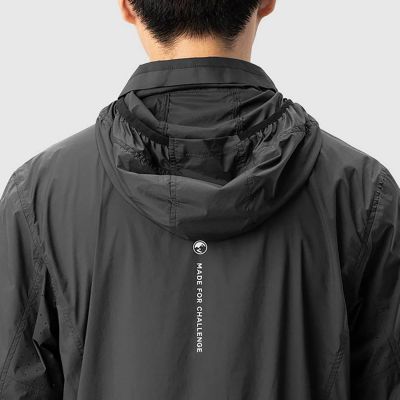10. Rockbros TLWT002 ROAD TO SKY windbreaker lightweight, S - black