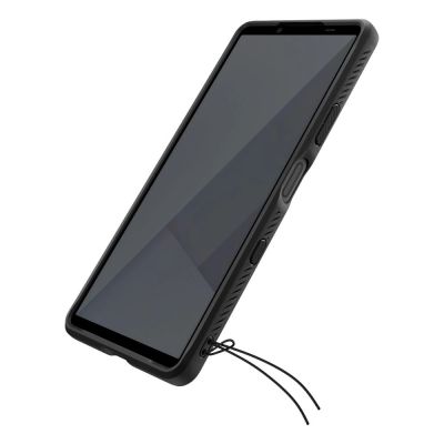 10. Spigen Rugged Armor Case for Sony Xperia 10 VII - Matte Black