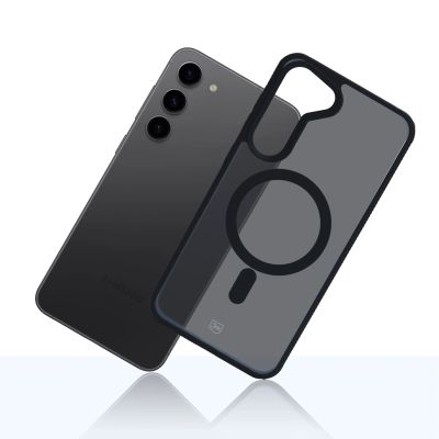 12. 3mk Smoke MagCase for Samsung Galaxy S23 5G - Black