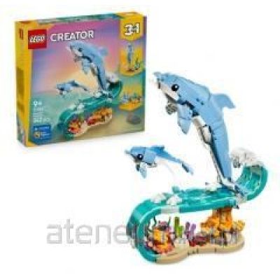 25. LEGO Creator 31385 Sea Creatures: Beautiful Dolphins