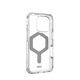 6. Urban Armor Gear Plyo Cell Phone Case 16 cm (6.3") Silver, Transparent