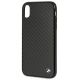 3. BMW Siganture Carbon iPhone Xr Case - Black