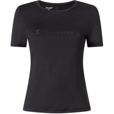 2. Champion Women's Crewneck T-Shirt Black 118511 KK001